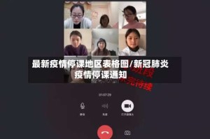 最新疫情停课地区表格图/新冠肺炎疫情停课通知