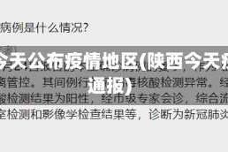陕西今天公布疫情地区(陕西今天疫情通报)