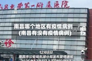 南昌哪个地区有疫情病例(南昌有没有疫情病例)