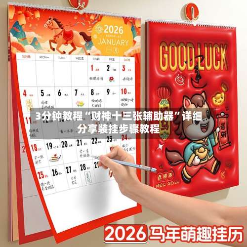 3分钟教程“财神十三张辅助器”详细分享装挂步骤教程-第2张图片