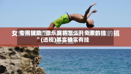 专用辅助“微乐麻将怎么开免费的挂”(透视)其实确实有挂-第1张图片