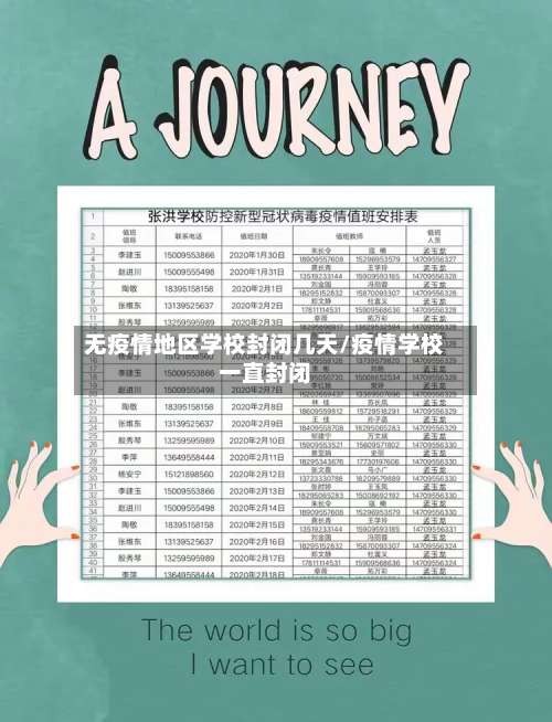 无疫情地区学校封闭几天/疫情学校一直封闭-第3张图片