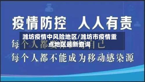 潍坊疫情中风险地区/潍坊市疫情重点地区最新查询-第2张图片
