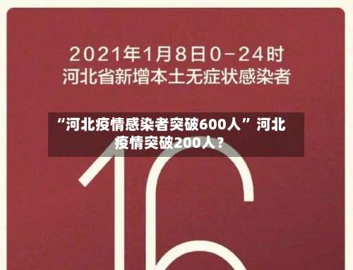 “河北疫情感染者突破600人” 河北疫情突破200人？-第3张图片