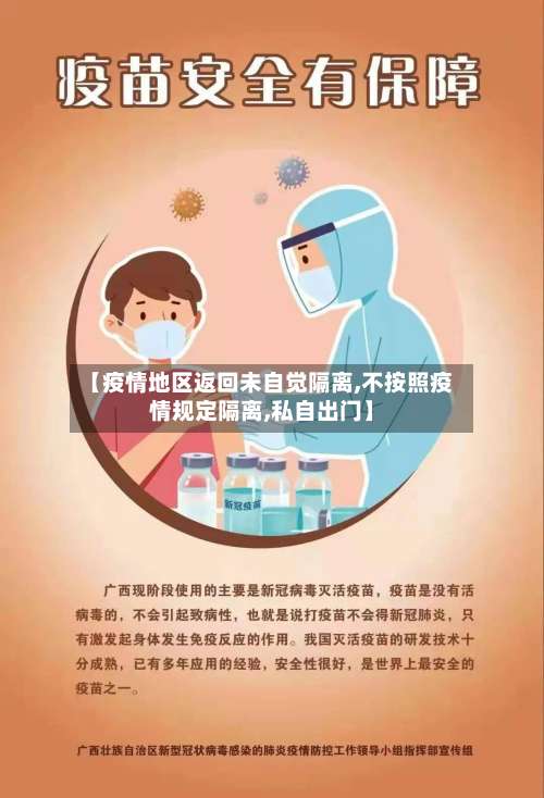 【疫情地区返回未自觉隔离,不按照疫情规定隔离,私自出门】-第1张图片