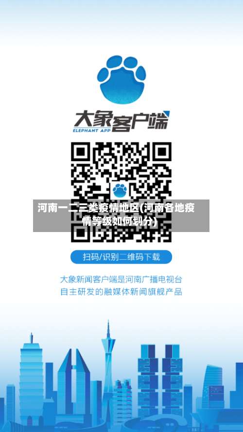 河南一二三类疫情地区(河南各地疫情等级如何划分)-第3张图片